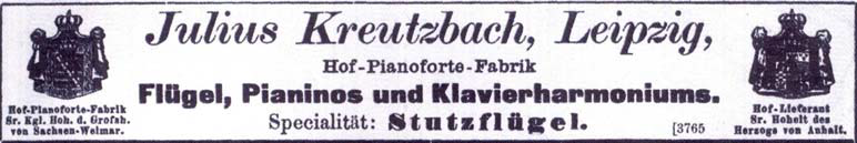 Julius Kreutzbach Leipzig